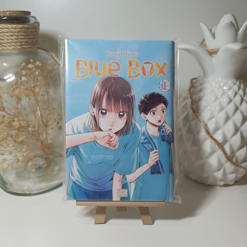 Manga blue box tome - blue,