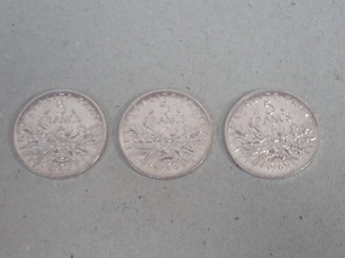 Lot pièces 5 - de,