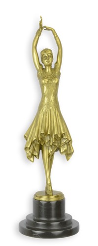 Sculpture bronze miss - en,