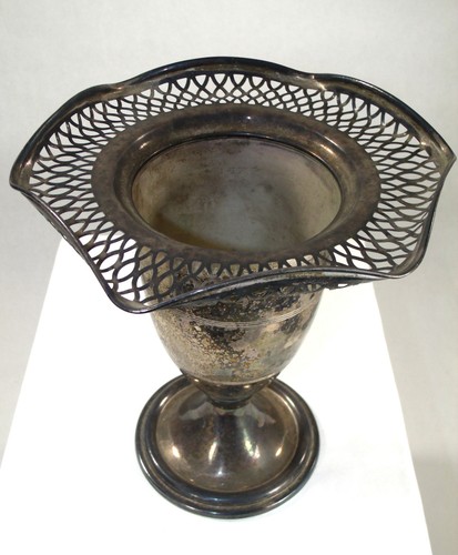Dav silver plated vase - plated, vase,