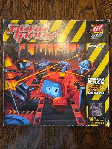 Robo rally 2005 strategy - robo, board