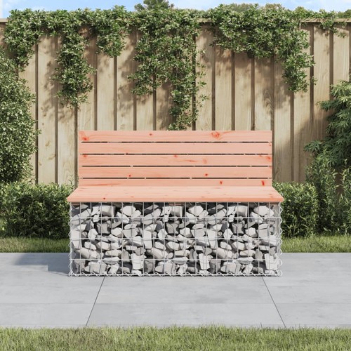 Banc jardin design gabion - banc,