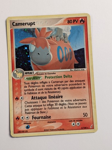 Carte pokémon camerupt - ",