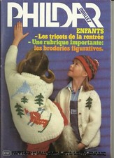 LIVRE CATALOGUE TRICOT ENFANTS PHILDAR N°67  18 mois/ 14 ANS 