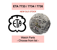 Pièce de montre/Watch parts ETA Valjoux 7733 7734 7736 [NOS]- Choose from list