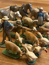 Lot personnages et animaux  de Plomb Ancien & Jouet Enfants & Divers & Ferme