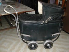 Terrot Dijon landau ancien 1948 voiture d'enfant marque de moto cycle vélo side 