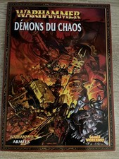 Codex Warhammer Demons du chaos Games Workshop