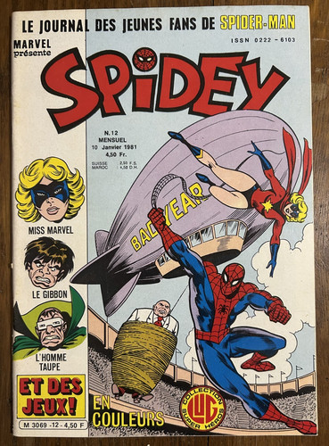 Spidey janvier 1981 lug - spidey, 12