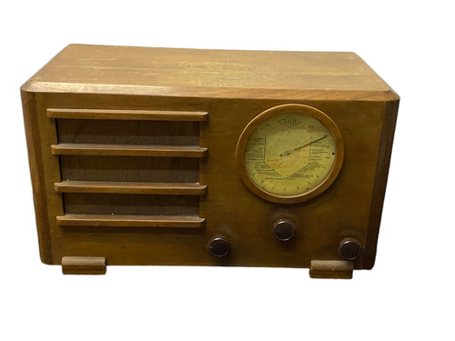 Ancien poste radio tsf - tsf, lampe