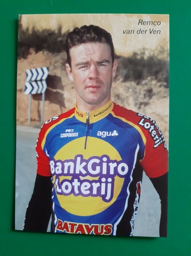 Cyclisme carte cycliste remco - carte,