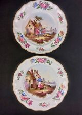 Paire d'Assiettes en faïence