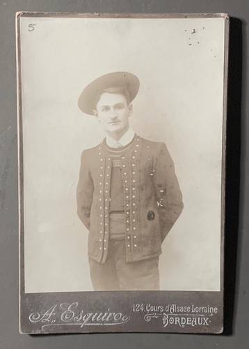 Photo ancienne bordeaux homme - photo,
