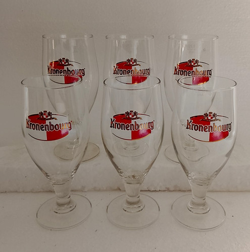 Lot verres bière 25 cl - 6,
