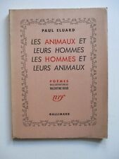 Paul ELUARD - Les animaux et