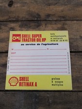 Étiquette vidange/facture