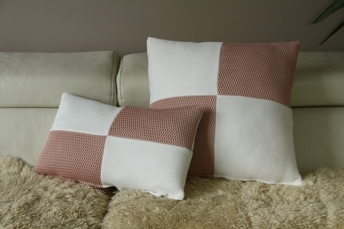 Housse coussin carré cousue