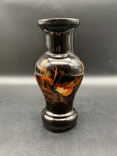 Superbe vase ancien laque - ancien, en