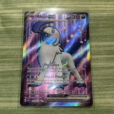 Carte Pokémon Absol EX 214/197 EV03 Flammes Obsidiennes FR Secret Rare NM ??