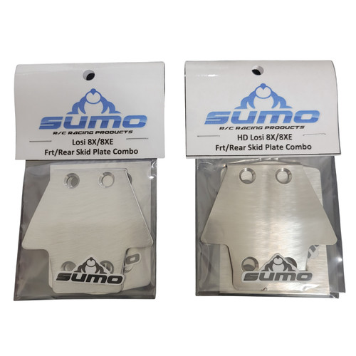 Sumo racing skid plates - skid, losi