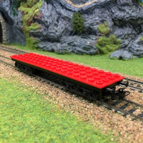 Wagon plat pour brique type