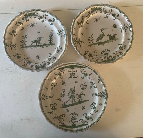 Lot assiettes en - lot, 3
