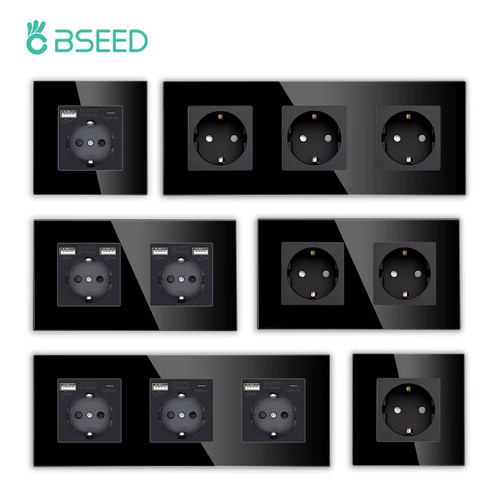 Prise murale verre - prise, bseed