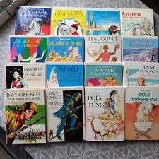 Lot De 16 Livres Bibliothèque Rose Ancien Jeunesse Livre Mixe Hachette 60 70 