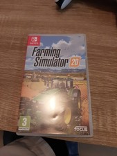 FARMING SIMULATOR 20 Jeu Nintendo SWITCH complet avec boîte en version française