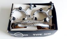 Paire De Leviers De Frein WEINMANN  + Etrier Avant Velo Ancien Vintage 