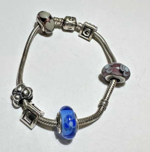 Pandora argent sterling murano - pandora,