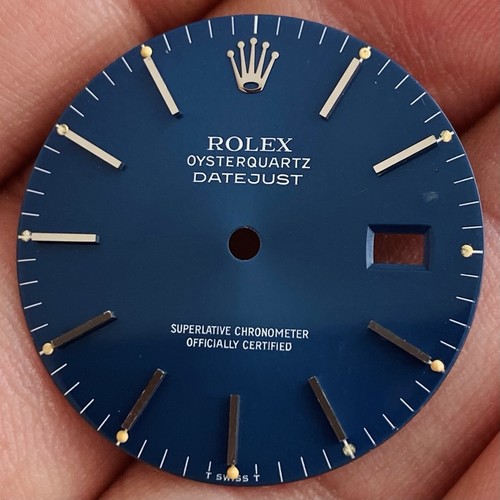 Rolex blue dial - blue, tritium