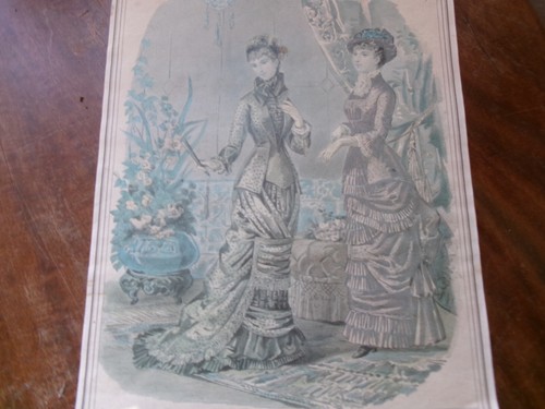 Ancienne gravure mode - gravure,