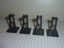 4 LEGO Black Support 4x4x5