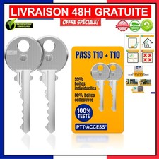 lot de 2 Clés Pass PTT T10 -