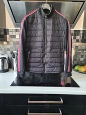 (V14) Blouson Noir et Rouge Marque Zara Taille L Neuve sans étiquette