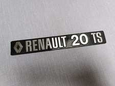 RENAULT 20 TS ancien insigne