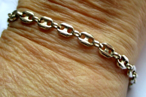Bracelet argent mailles - bracelet,