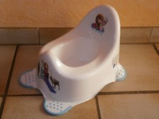 Pot d’apprentissage bébé OKT KIDS Disney La Reine des neiges pieds antidérapants