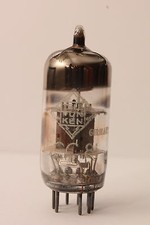 ECC81 12AT7 Siemens & Halske (Telefunken Étiqueté) - Code VF5 ≠ 0F - Bague