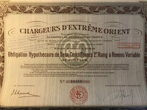 Obligation des chargeurs - obligation,