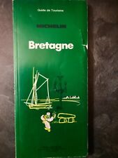 GUIDE VERT MICHELIN TOURISME BRETAGNE 2EME EDITION 1986