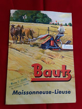 moissonneuse lieuse BAUTZ