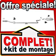 Echappement pour CITROEN C3 II / DS3 1.4 HDI 8V 68CH 2010-2016 sans CHROME