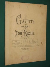 Partition piano gavotte - partition,