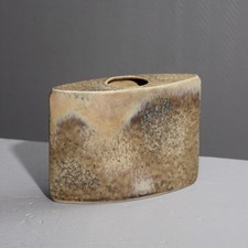 Vase vintage porcelaine de Virebent Puy l'évêque France 1980s Nucléations