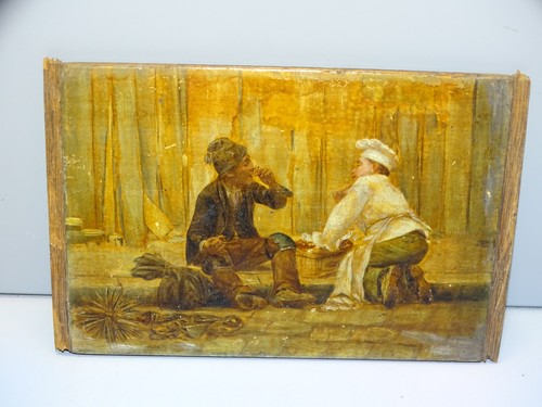 Tableau sur bois - tableau, paul
