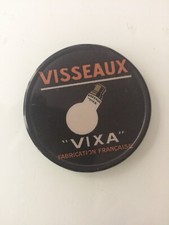 ancien miroir de poche publicitaire VISSEAUX VIXA