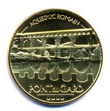 30 VERS Pont du Gard, Aqueduc romain 2, 2025, Monnaie de Paris
