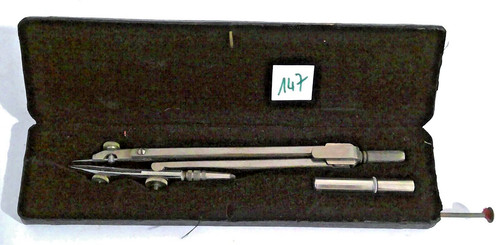 Ancienne boite compas lot 147 - boite, lot.147
